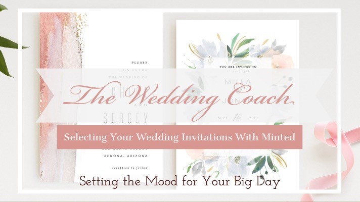 selecting your perfect wedding invitations with minted pink wasabi